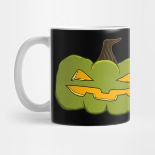 Green Scratch-O-Lantern Mug